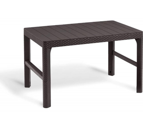 Стол Keter Lyon rattan table коричневый 233834 Стол Keter Lyon rattan table коричневый 233834