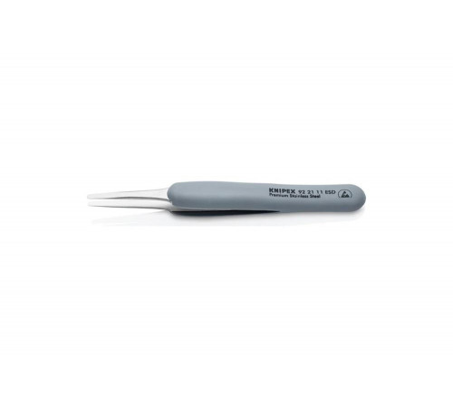 Резиновый пинцет KNIPEX ESD из нержавеющей стали KN-922111ESD Резиновый пинцет KNIPEX ESD из нержавеющей стали KN-922111ESD