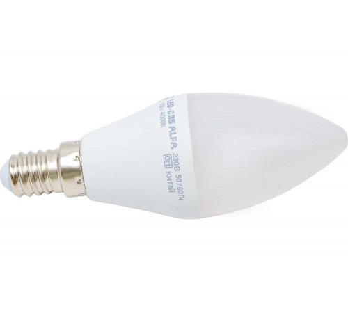 Лампа IEK LED ALFA C35 свеча 10Вт 230В 4000К E14 LLA-C35-10-230-40-E14 Лампа IEK LED ALFA C35 свеча 10Вт 230В 4000К E14 LLA-C35-10-230-40-E14