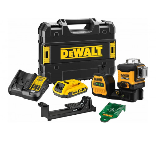 Самовыравнивающийся лазерный уровень DEWALT DCE089D1G18-QW
