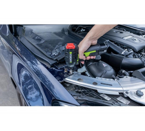 Аккумуляторный ударный бесщеточный винтоверт WORX Professional 12В, 140Нм, 2x2Ач WU132