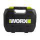 Аккумуляторный ударный бесщеточный винтоверт WORX Professional 12В, 140Нм, 2x2Ач WU132