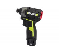 Аккумуляторный ударный бесщеточный винтоверт WORX Professional 12В, 140Нм, 2x2Ач WU132