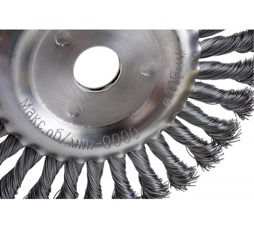 STAYER Ø 175 мм, щетка дисковая для УШМ 35120-175
