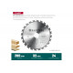 Диск пильный по дереву KRAFTOOL Fast 200x32 мм, 24Т 36950-200-32