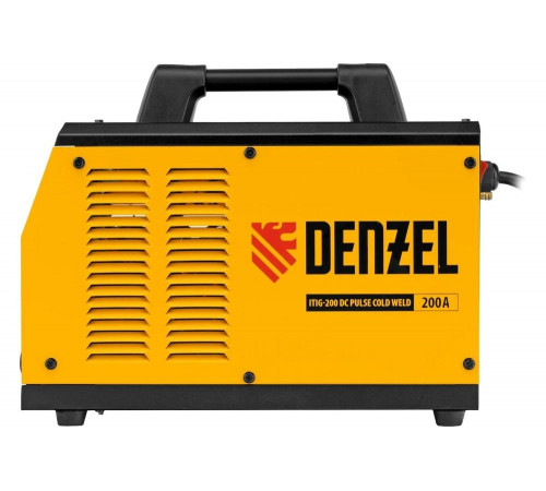 Инверторный аппарат аргонодуговой сварки Denzel itig-200 dс pulse cold weld, 200 А 94329