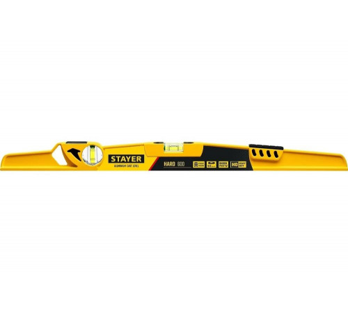 STAYER 600 мм, литой уровень с зеркальным глазком и ударной площадкой HARD 3483-060