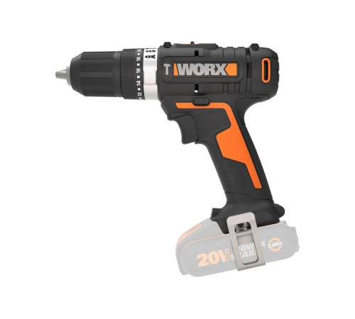 Ударная аккумуляторная дрель-шуруповерт WORX WX370.9