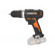 Ударная аккумуляторная дрель-шуруповерт WORX WX370.9