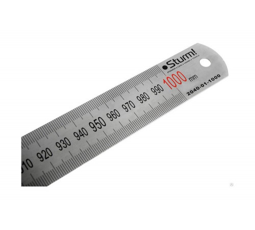 Металлическая линейка Sturm, 1000мм 2040-01-1000
