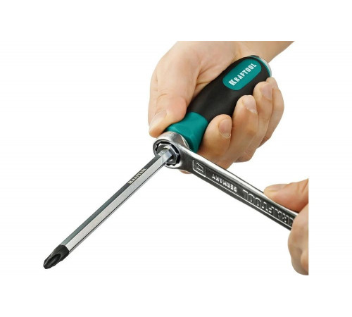 KRAFTOOL PH3х150 мм, отвертка ударная 250034-3 KRAFTOOL PH3х150 мм, отвертка ударная 250034-3