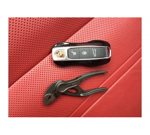 Переставные сантехнические клещи с фиксатором KNIPEX L-100 мм,COBRA XS KN-8700100 Переставные сантехнические клещи с фиксатором KNIPEX L-100 мм,COBRA XS KN-8700100