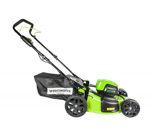 Аккумуляторная газонокосилка GreenWorks GD60LM46HPK4 60V 2502807UB Аккумуляторная газонокосилка GreenWorks GD60LM46HPK4 60V 2502807UB