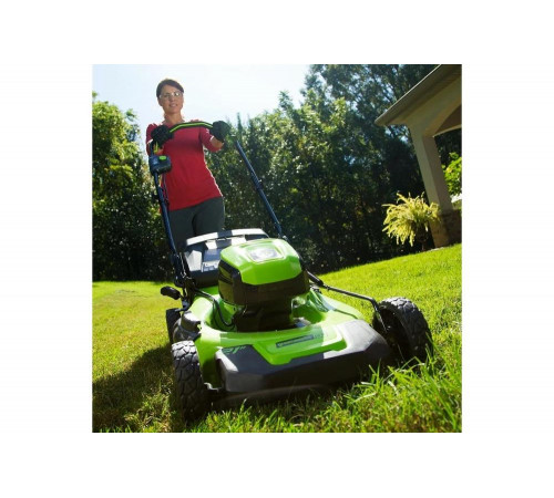 Аккумуляторная газонокосилка GreenWorks GD60LM46HPK4 60V 2502807UB Аккумуляторная газонокосилка GreenWorks GD60LM46HPK4 60V 2502807UB