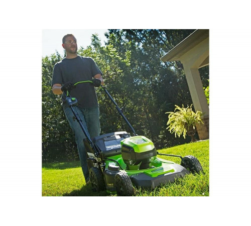 Аккумуляторная газонокосилка GreenWorks GD60LM46HPK4 60V 2502807UB Аккумуляторная газонокосилка GreenWorks GD60LM46HPK4 60V 2502807UB