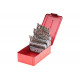Набор дюймовых сверл по металлу (29 шт; 1/16"-1/2"; HSS-G) RUKO 214851