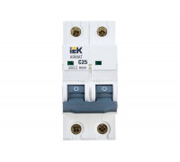 Автоматический выключатель IEK M06N 2P C 25А AR-M06N-2-C025