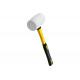 STAYER 450 г, киянка резиновая белая с фиберглассовой ручкой 20533-450 Professional