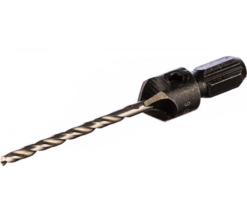 Сверло пилотное 2,38 мм с зенкером для шурупов 3 мм, размер №6 DEWALT DT 7604