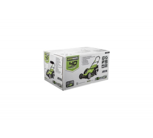 Аккумуляторная газонокосилка GreenWorks G40LM41K3 2504707UE Аккумуляторная газонокосилка GreenWorks G40LM41K3 2504707UE