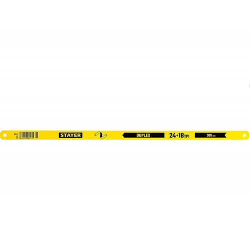 STAYER 24/18 TPI, 300 мм, полотно для ножовки по металлу Duplex 1589-02_z01 Master STAYER 24/18 TPI, 300 мм, полотно для ножовки по металлу Duplex 1589-02_z01 Master