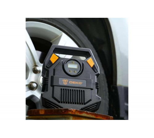Цифровой автомобильный компрессор DEKO  DKCP 160 Psi