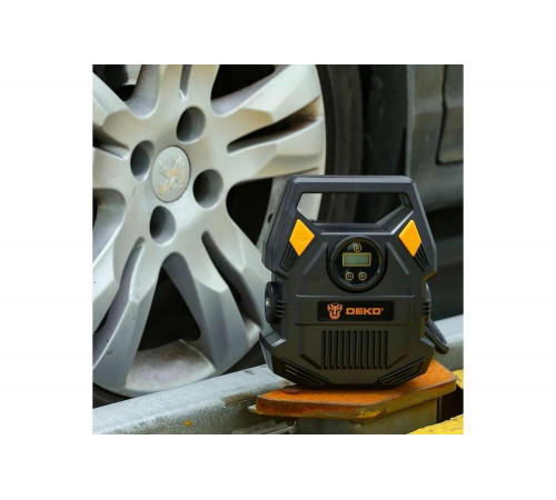 Цифровой автомобильный компрессор DEKO  DKCP 160 Psi