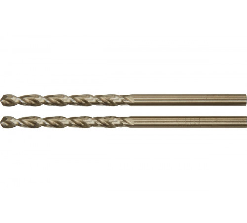 Сверло по металлу 2 шт. COBALT 5% (3.3х65х36 мм) DEWALT DT4960