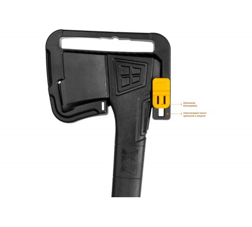 KRAFTOOL X20 1300/2120 г, 710 мм, в чехле, Топор-колун (20660-20) KRAFTOOL X20 1300/2120 г, 710 мм, в чехле, Топор-колун (20660-20)