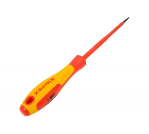 Набор тонких отверток KNIPEX VDE 1000В, 6 пр, SL3/4/5.5/6.5 шлиц, PH1/2 крест, KN-002012V02 Набор тонких отверток KNIPEX VDE 1000В, 6 пр, SL3/4/5.5/6.5 шлиц, PH1/2 крест, KN-002012V02