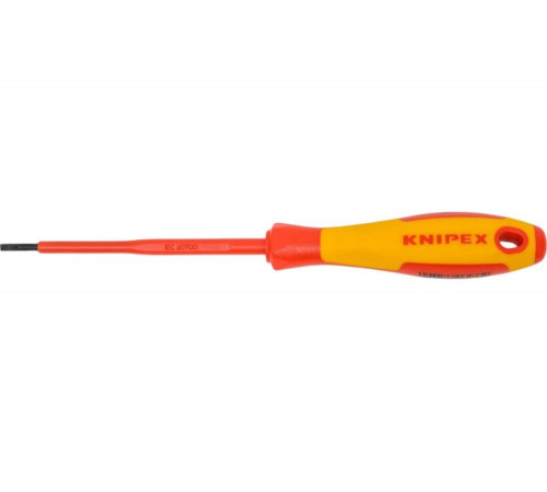 Набор тонких отверток KNIPEX VDE 1000В, 6 пр, SL3/4/5.5/6.5 шлиц, PH1/2 крест, KN-002012V02 Набор тонких отверток KNIPEX VDE 1000В, 6 пр, SL3/4/5.5/6.5 шлиц, PH1/2 крест, KN-002012V02