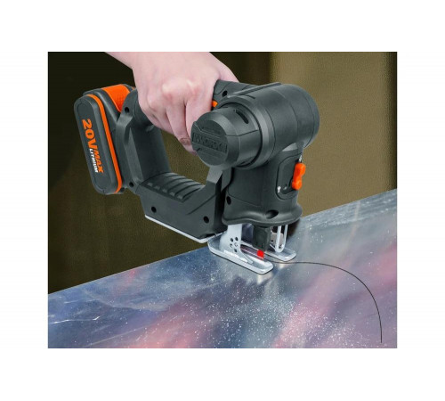 Аккумуляторный лобзик/сабельная пила WORX Axis WX550.9