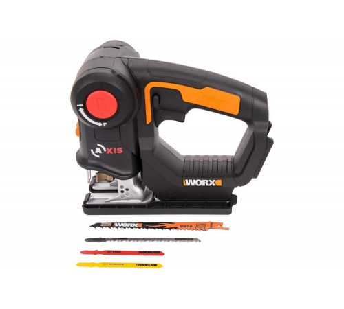 Аккумуляторный лобзик/сабельная пила WORX Axis WX550.9