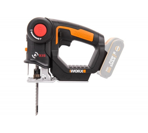 Аккумуляторный лобзик/сабельная пила WORX Axis WX550.9
