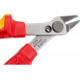 Прецизионные бокорезы KNIPEX Electronic Super Knips VDE, без фаски, L-125 мм, INOX KN-7806125