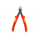 Прецизионные бокорезы KNIPEX Electronic Super Knips VDE, без фаски, L-125 мм, INOX KN-7806125