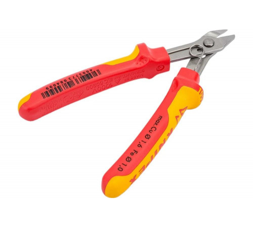 Прецизионные бокорезы KNIPEX Electronic Super Knips VDE, без фаски, L-125 мм, INOX KN-7806125 Прецизионные бокорезы KNIPEX Electronic Super Knips VDE, без фаски, L-125 мм, INOX KN-7806125