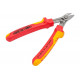 Прецизионные бокорезы KNIPEX Electronic Super Knips VDE, без фаски, L-125 мм, INOX KN-7806125