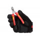 Прецизионные бокорезы KNIPEX Electronic Super Knips VDE, без фаски, L-125 мм, INOX KN-7806125