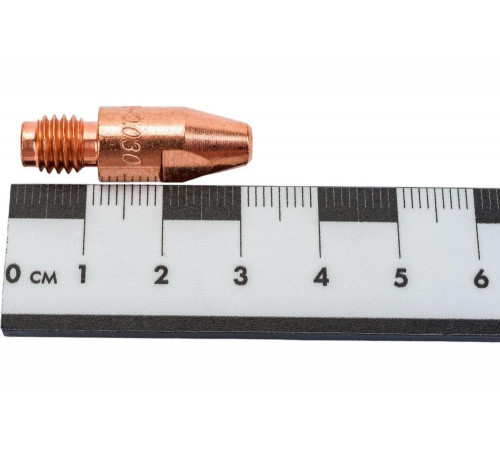 Наконечник контактный ECU (10 шт; M8х30 мм; 0.8 мм) FUBAG FB.CTM8.30-08 Наконечник контактный ECU (10 шт; M8х30 мм; 0.8 мм) FUBAG FB.CTM8.30-08
