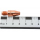 Наконечник контактный ECU (10 шт; M8х30 мм; 0.8 мм) FUBAG FB.CTM8.30-08