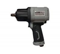 Пневматический ударный гайковерт с комплектом ударных головок KraftWell 1/2", 1500 Нм KRW1500IW-T