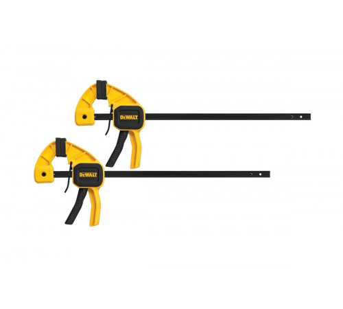 Быстрозажимная струбцина DEWALT 300 мм, 60 кг, 2 шт., DWHT0-83158