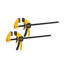 Быстрозажимная струбцина DEWALT 300 мм, 60 кг, 2 шт., DWHT0-83158