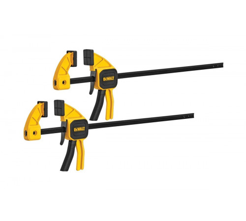 Быстрозажимная струбцина DEWALT 300 мм, 60 кг, 2 шт., DWHT0-83158