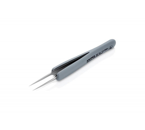 Резиновый пинцет KNIPEX ESD из нержавеющей стали KN-922113ESD Резиновый пинцет KNIPEX ESD из нержавеющей стали KN-922113ESD