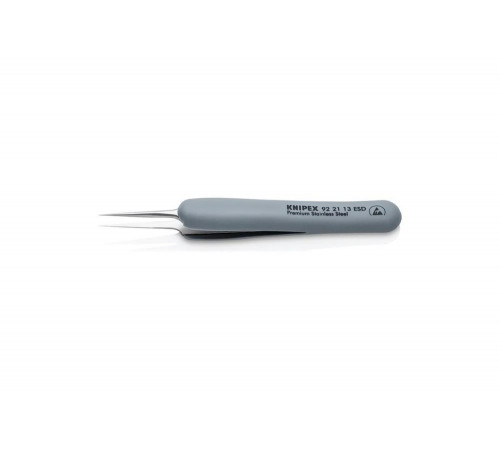 Резиновый пинцет KNIPEX ESD из нержавеющей стали KN-922113ESD Резиновый пинцет KNIPEX ESD из нержавеющей стали KN-922113ESD