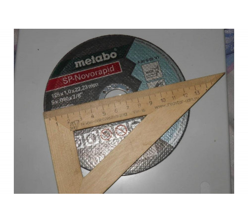 Отрезной круг по нержавейке Metabo  SP-Novorapid
