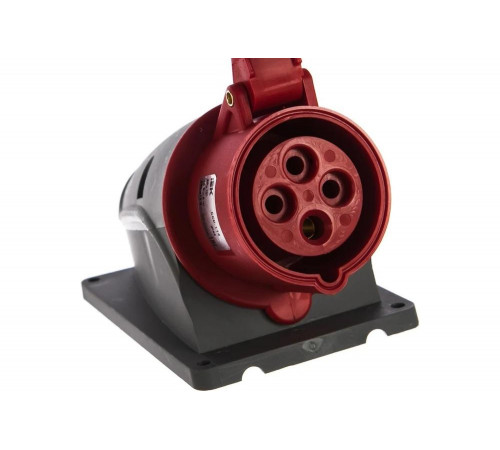 Стационарная розетка IEK MAGNUM ССИ-114 16А 3Р+РЕ 380В IP44 PSN12-016-4 6905759