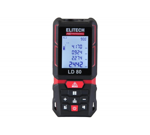 Дальномер Elitech hd ld 80 204770 Дальномер Elitech hd ld 80 204770